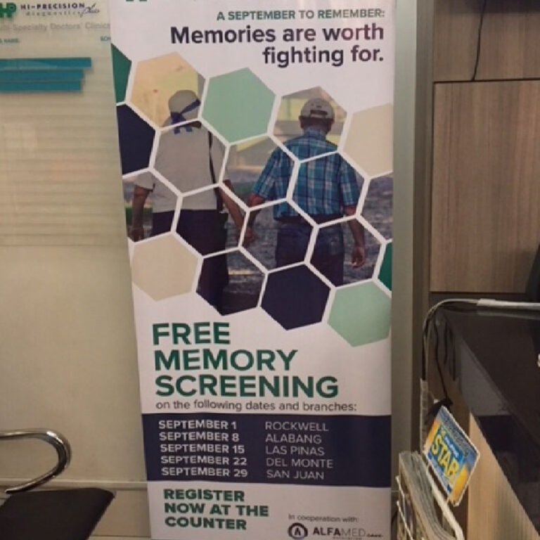 Gro Memory Screening during the World Alzheimer’s Disease Month